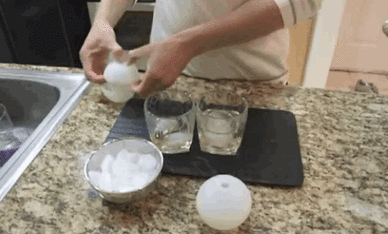 How to Make Whiskey Ball Ice Without a Mold « Food Hacks :: WonderHowTo